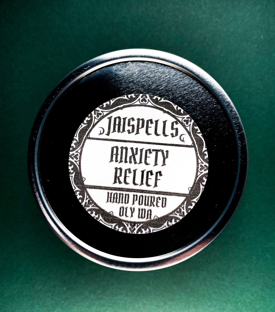 ANXIETY RELIEF (8 OZ) w/ Emerald Fuchsite  100% Essential oils